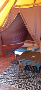 Chambre Tipi Toile et Bois